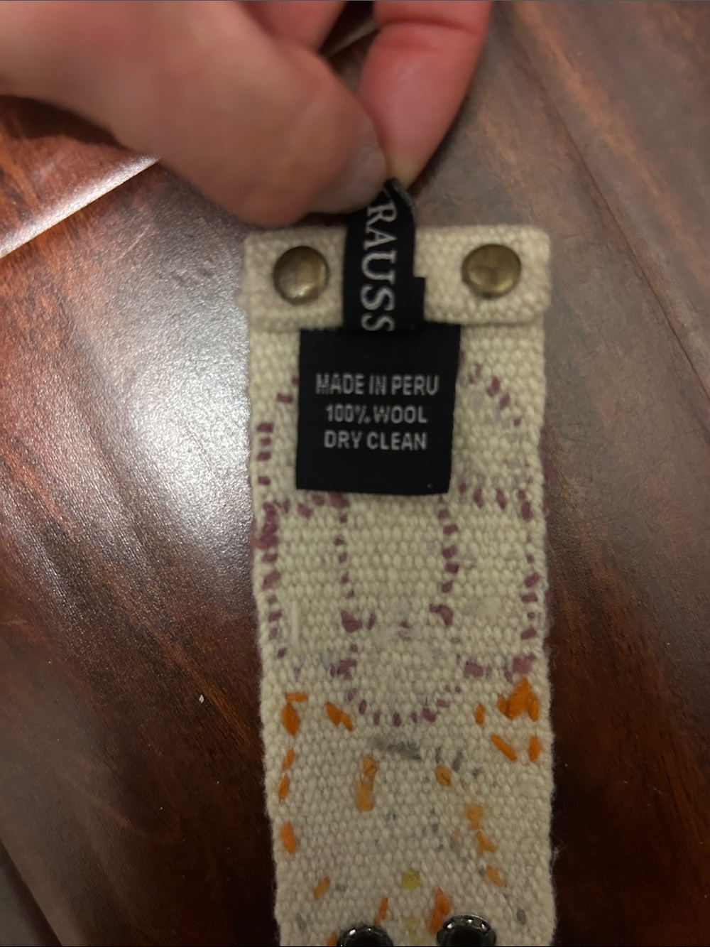 Jenny Krauss Folklorica Belt in Cream (S) - NEVER WORN - Picture 7 of 7